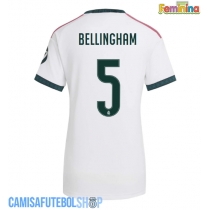Camisa de time de futebol Real Madrid Jude Bellingham #5 Replicas 1º Equipamento Feminina 2026-27 Manga Curta